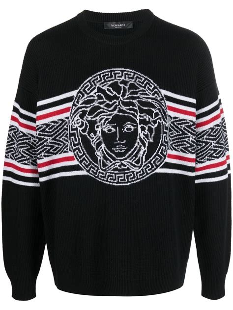 versace medusa head jumper|why does versace use medusa.